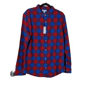 The Rail Plaid Flannel Shirt - Size XL - NWT